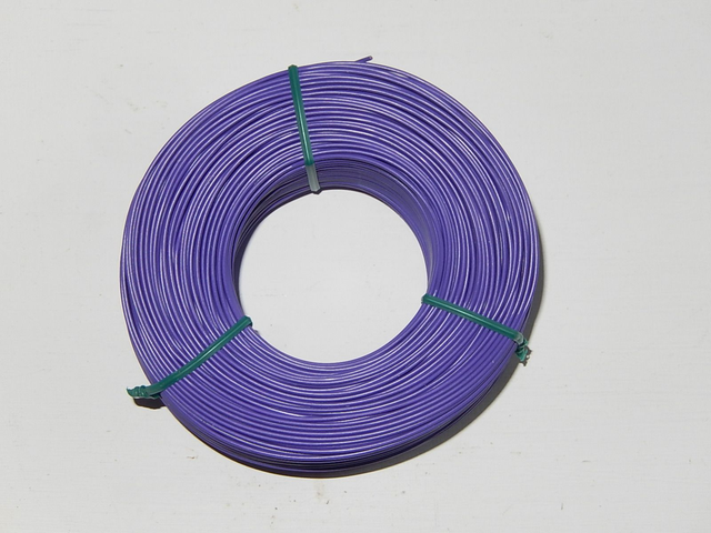 câble souple violet violett 100 ml 0,14mm² Herkat 3679