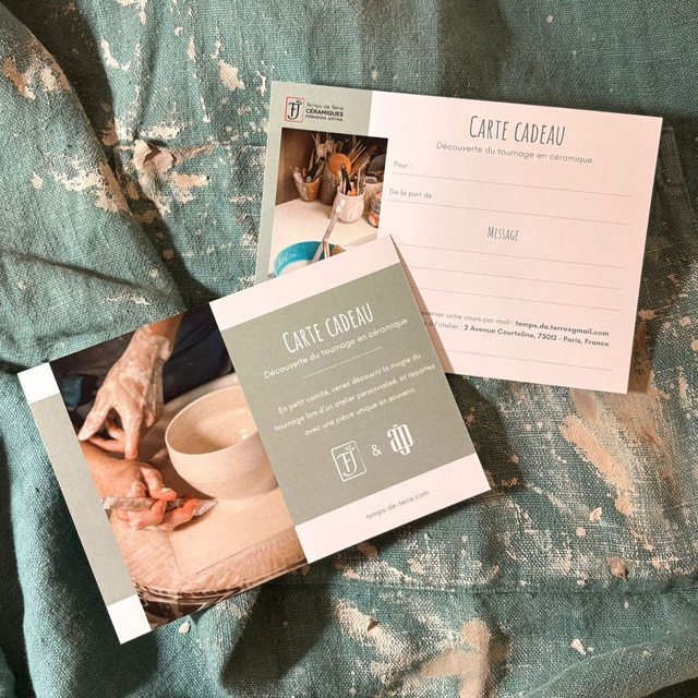 Carte Cadeau - Initiation au tournage