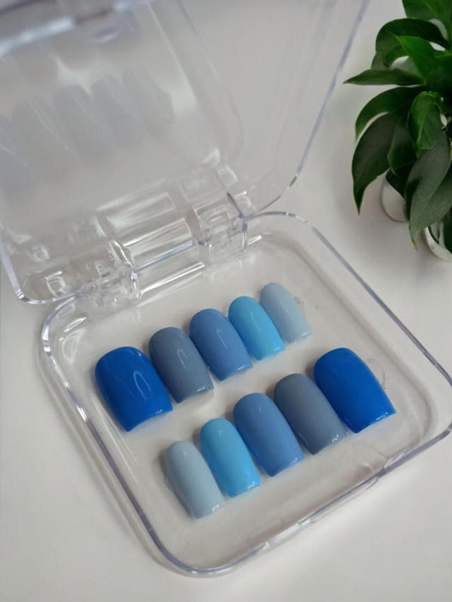 Camaïeu de bleu - Carré S