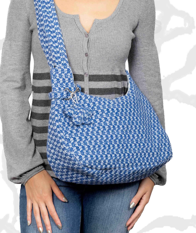 shoulder bag - blue