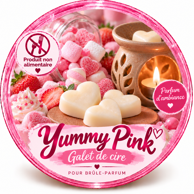 Galet de cire - Yummy Pink