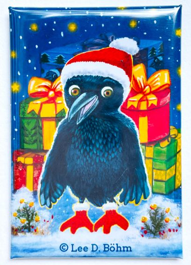 Magnet "Der kleine Rabe" / Magnet "The Little Raven"