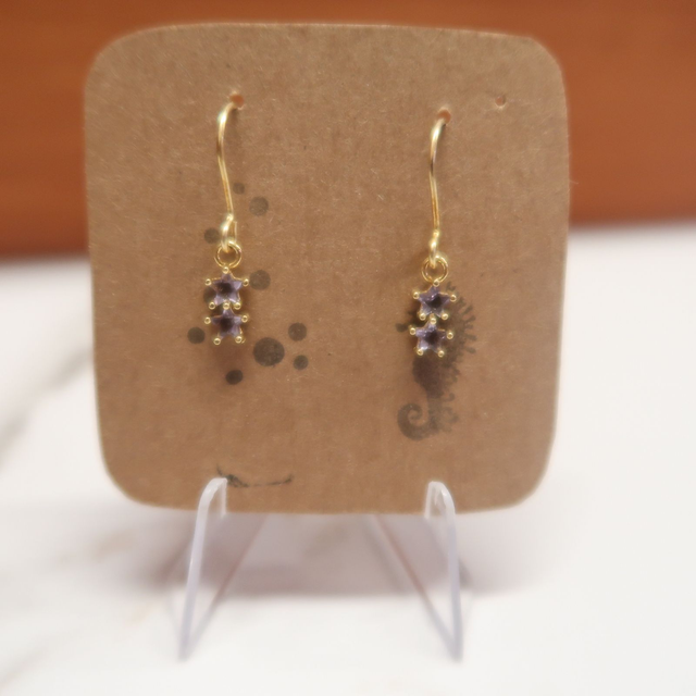 Heart and Star Earrings