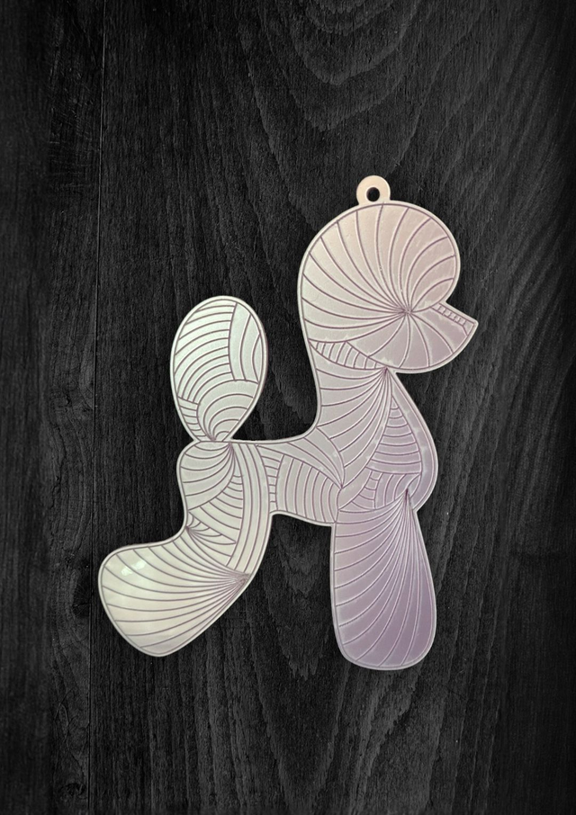 Acryl - Poodle Asian Metallic Licac