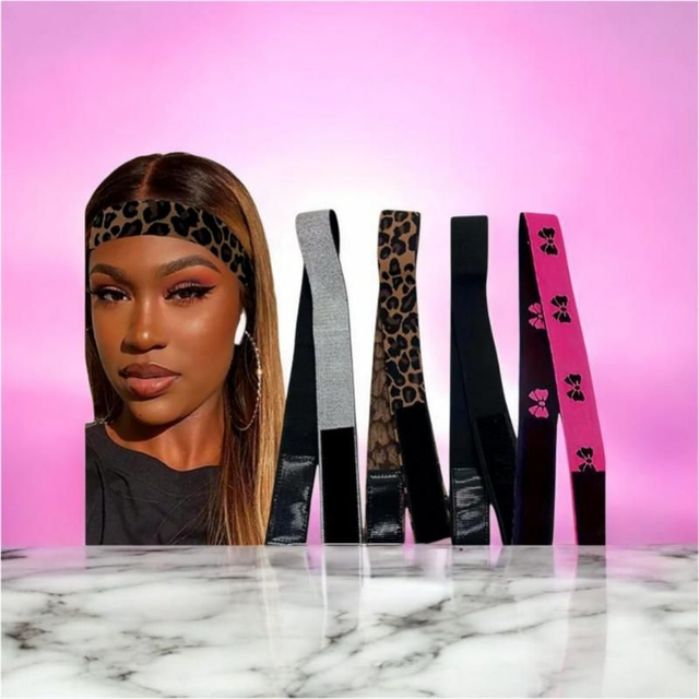 Elastic Wig Grip Headbands – Assorted Designs | Hair Accessories