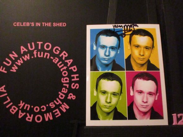 Jason Maza Authentic Autographed 6x4.5 Pop Art Limited Edition (12)