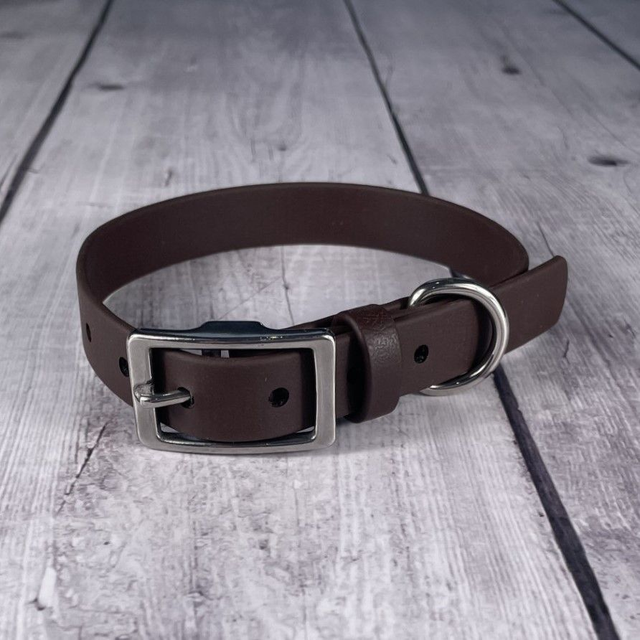 Espresso Waterproof BioThane® Collar