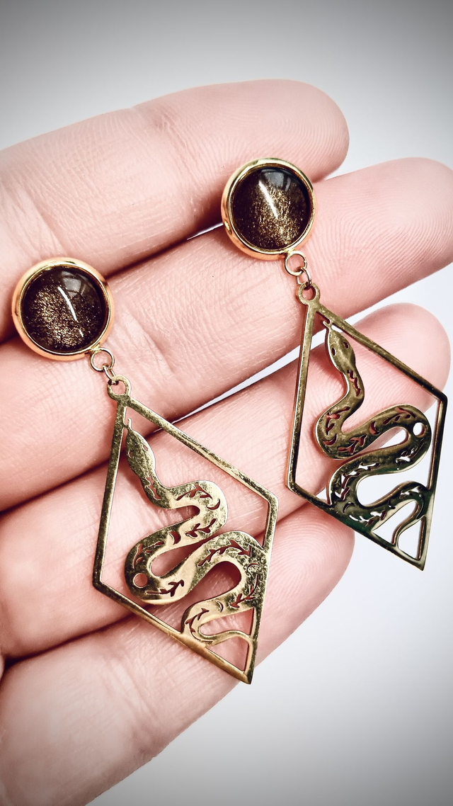 BO Sagesse du serpent (doré et argenté)