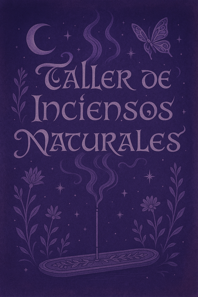 TALLER DE INCIENSOS PRESENCIAL
