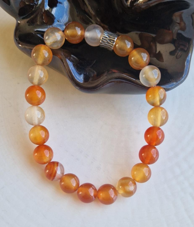 Bracelet CORNALINE 8mm