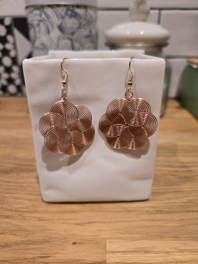 Boucles d&#039;oreilles &quot;Labyrinthe&quot;