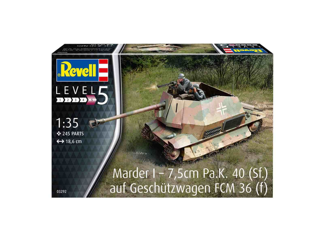 Marder I 7,5cm PaK40(Sf.) auf FCM36(f) revell 03292 1/35