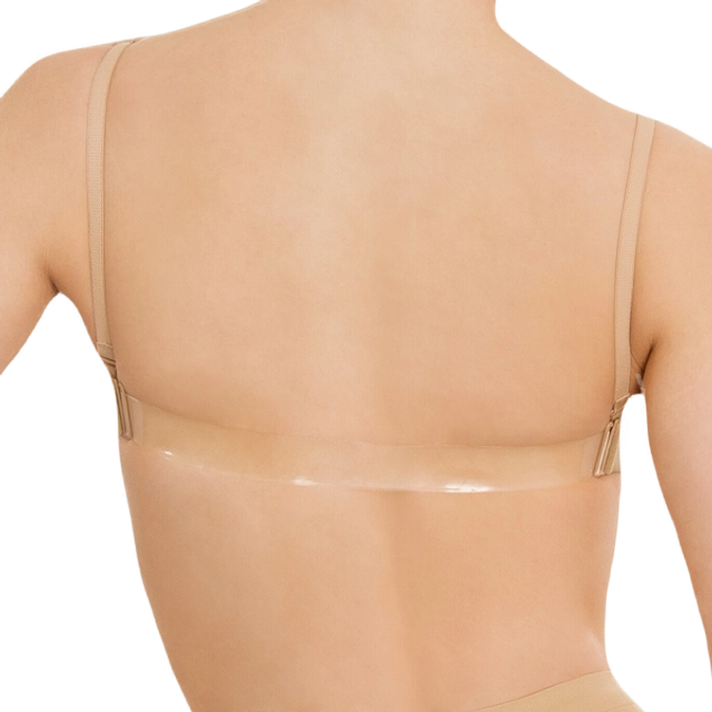 clear back seamless bra - Nude Silky Dance