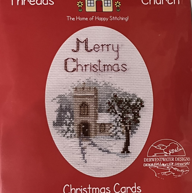 Christmas Church Christmas Card Bothy