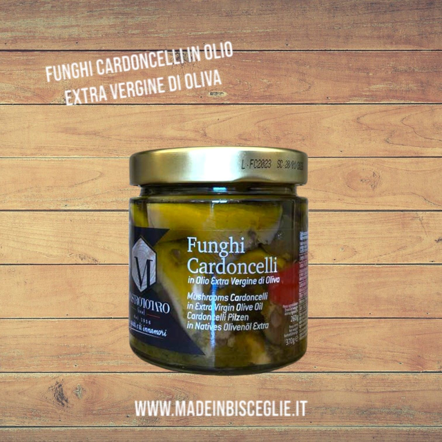 Funghi cardoncelli - 370gr - Mastrototaro Food