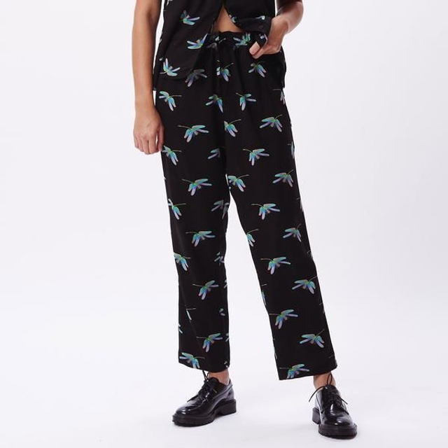 578552094 - Pantalone OBEY fantasia- fit relaxed con elastico e tasche laterali chic
