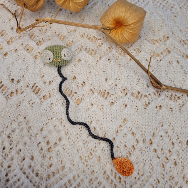 Marque page - Les petites bêtes - Grenouille