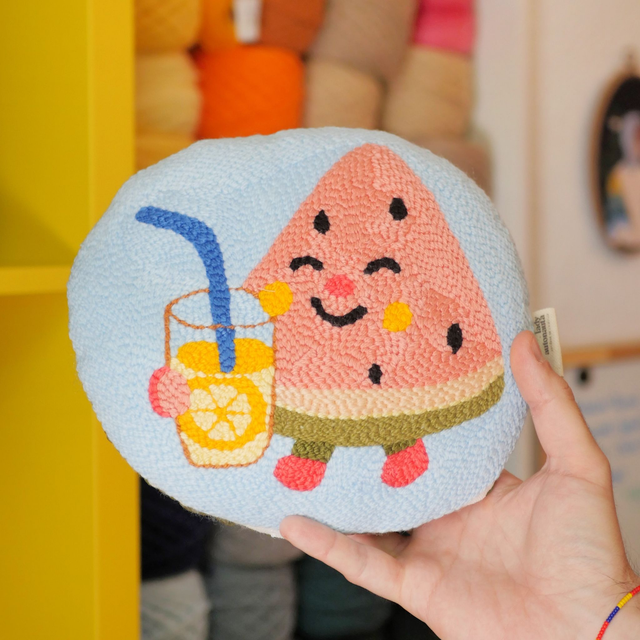 Mini coussin déco | Pastèque Pompette