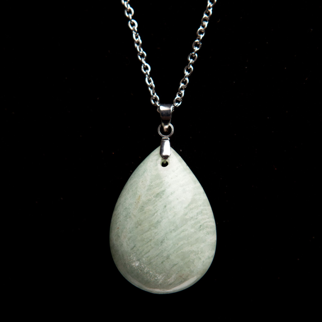 Pendentif amazonite larme
