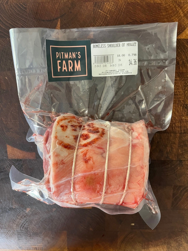 Boneless Shoulder of Slow Grown Lamb (Hogget)
