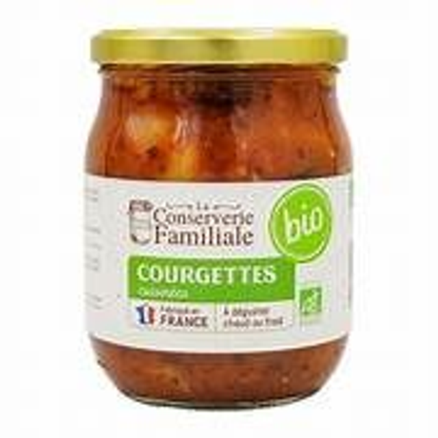 courgettes cuisinées bio