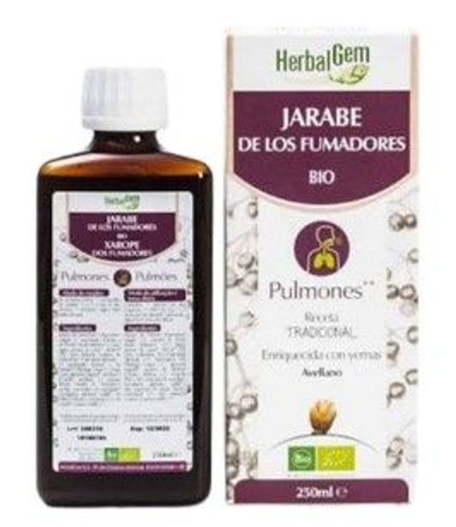 Jarabe de Los Fumadores Bio 250ml Herbalgem