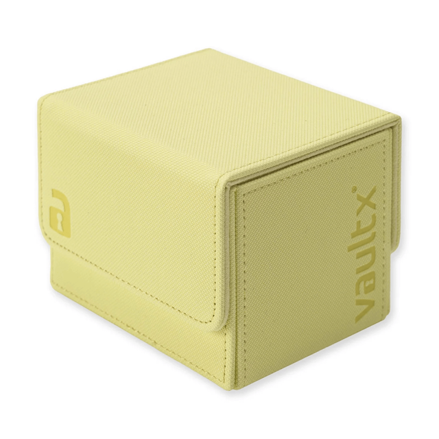 VaultX Exo-Tec Sideloading Deck Box 100+ - Pastel Yellow