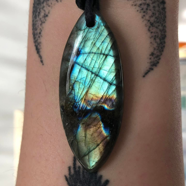 Pendentif en Labradorite 