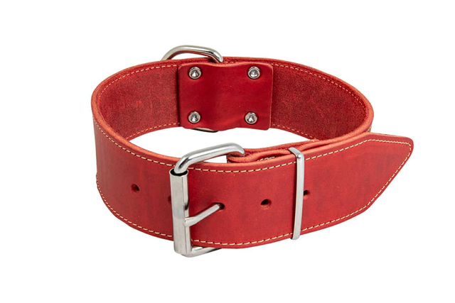 Jack and Vanilla brede lederen halsband