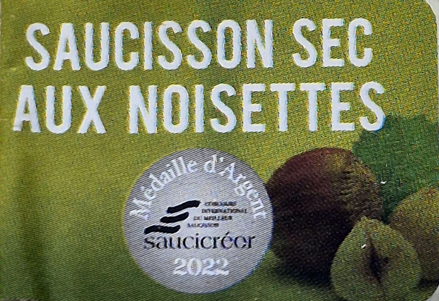 đ° Saucisson Ă la Noisette - MĂ©daille dâArgent 2022