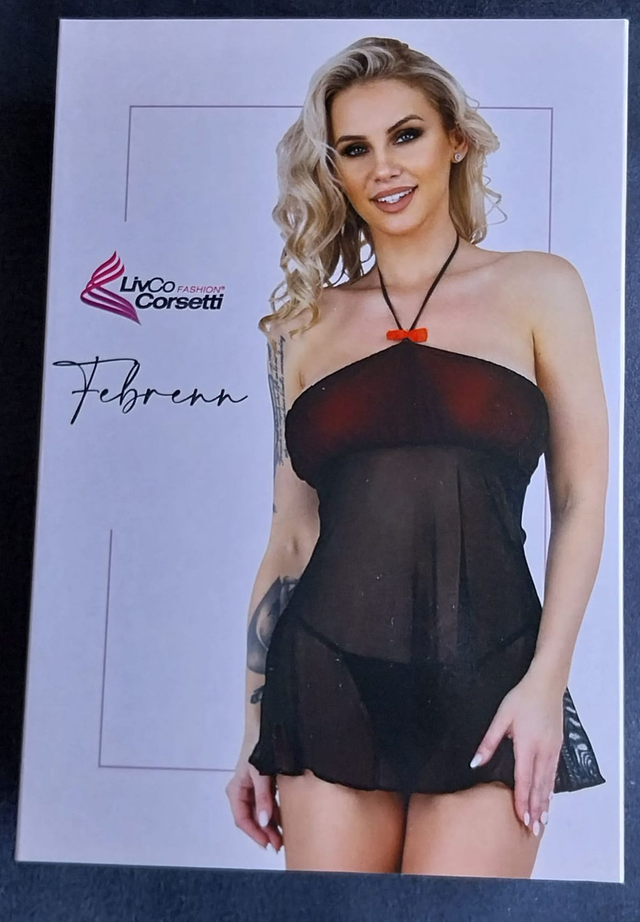 Babydoll - nuisette "febrenn" + string
