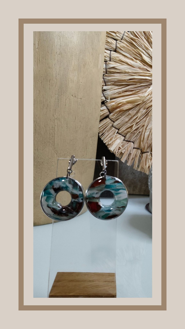 Boucles d&#039;oreilles océan 