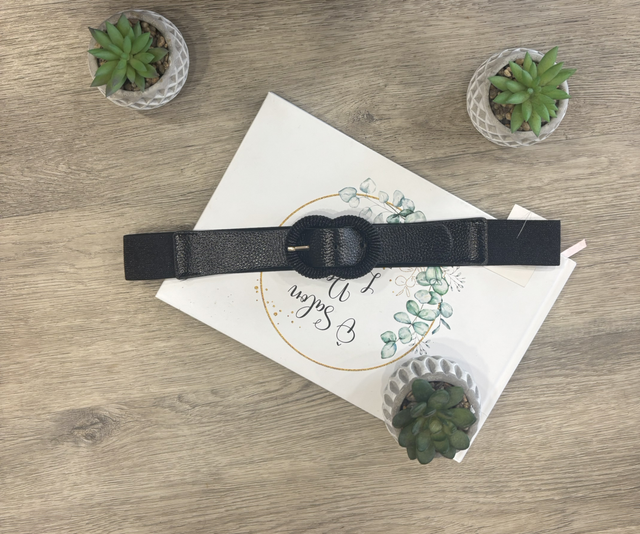 Ceinture élastique noir 