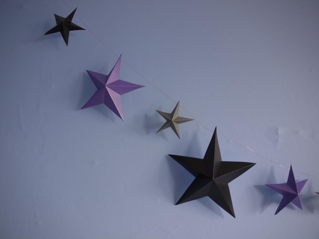 Samhain - DIY star garland kit