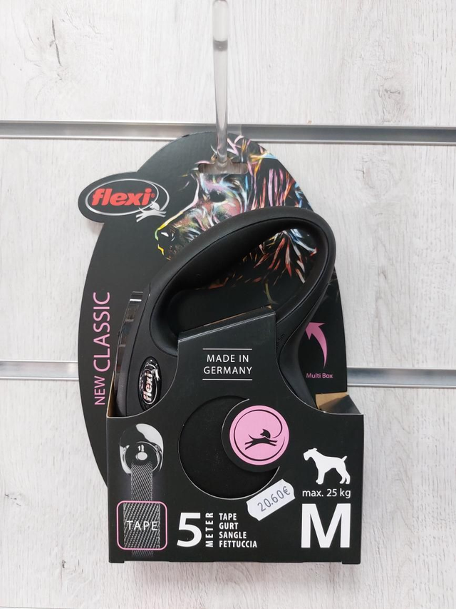 Correa extensible de cinta (Flexi) M hasta 25 kg