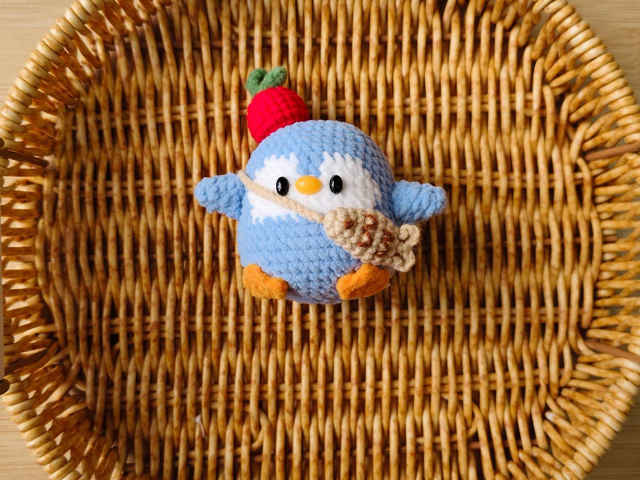 crochet penguin