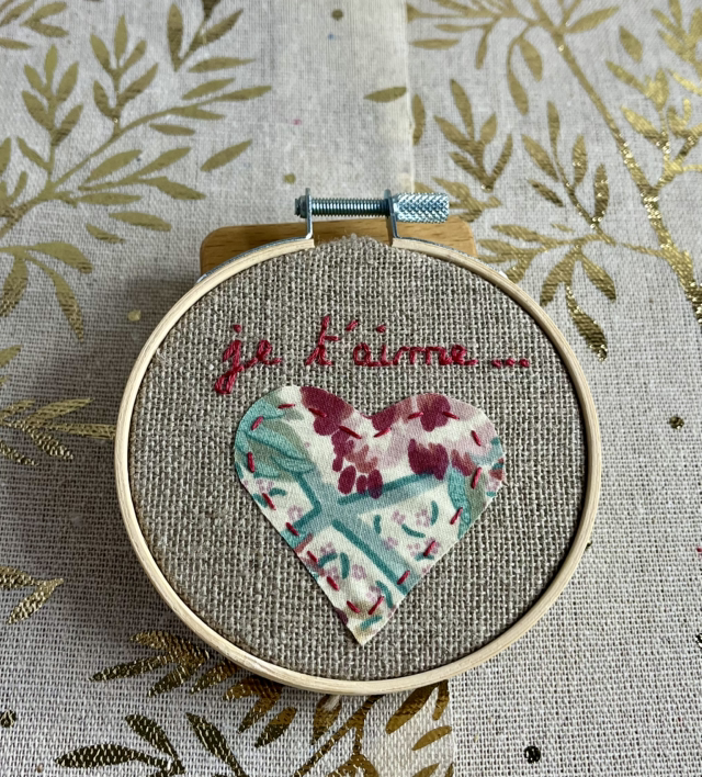 Tambour *Je t’aime, coeur*