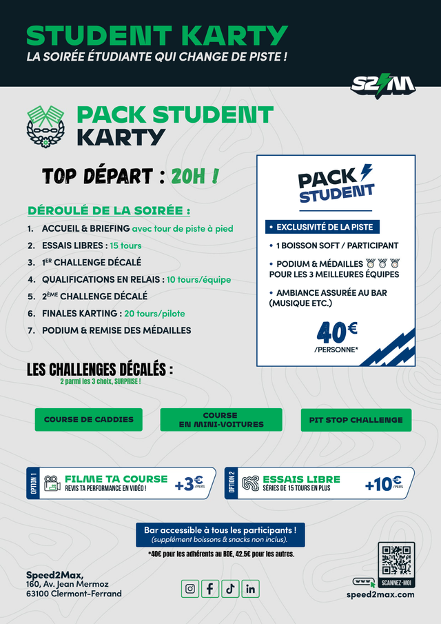 KARTING 🏁 - Jeudi 13 Novembre