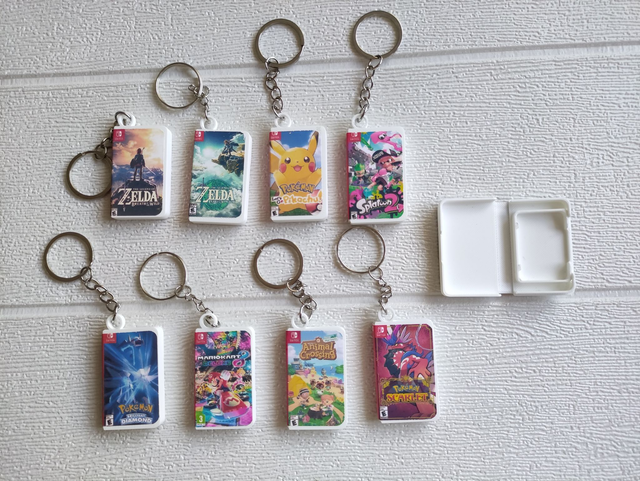 Llavero carátula de Nintendo Switch - Mini