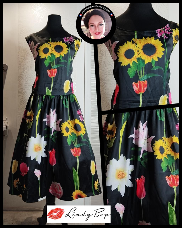 Robe Lindy Bop Audrey Wild Garden T48
