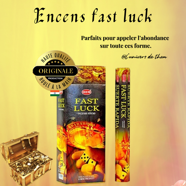 Encens HEM Fast luck