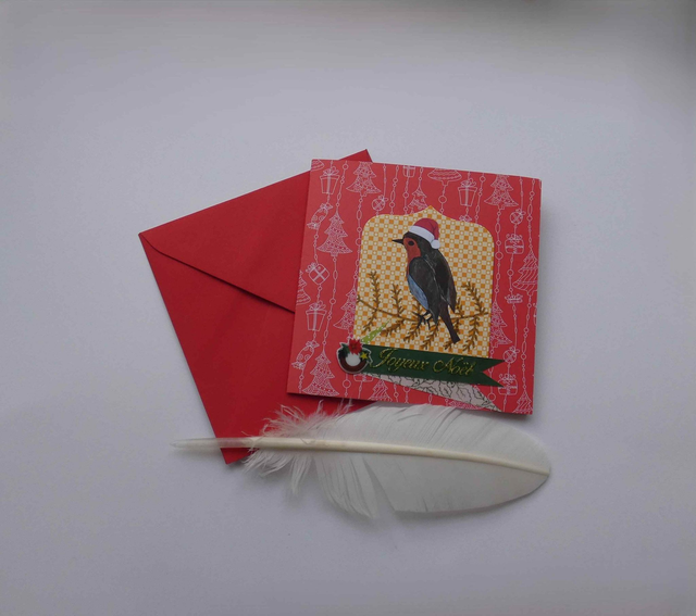 Le rouge-gorge de Noël