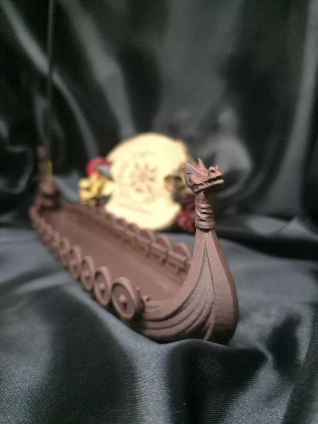 Porte encens Drakkar