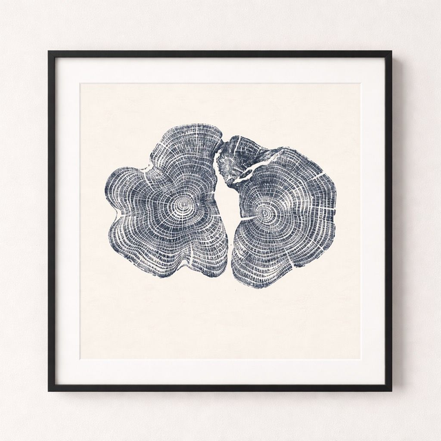 Life Size Original Tree Print Ring 