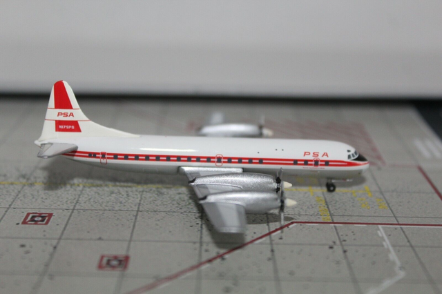 PSA L-188 Electra (N175PS), 1:400