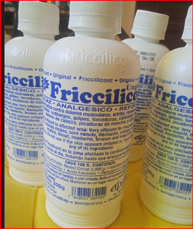  FRICCILICONT POMMADE ORIGINAL POUR LES DOULEURS ARTHRITES MAUX DE TETE +test POMMADE EL MACHETERO