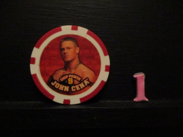 John Cena - Chip Power 9 Original Wrestling Chipz (1)