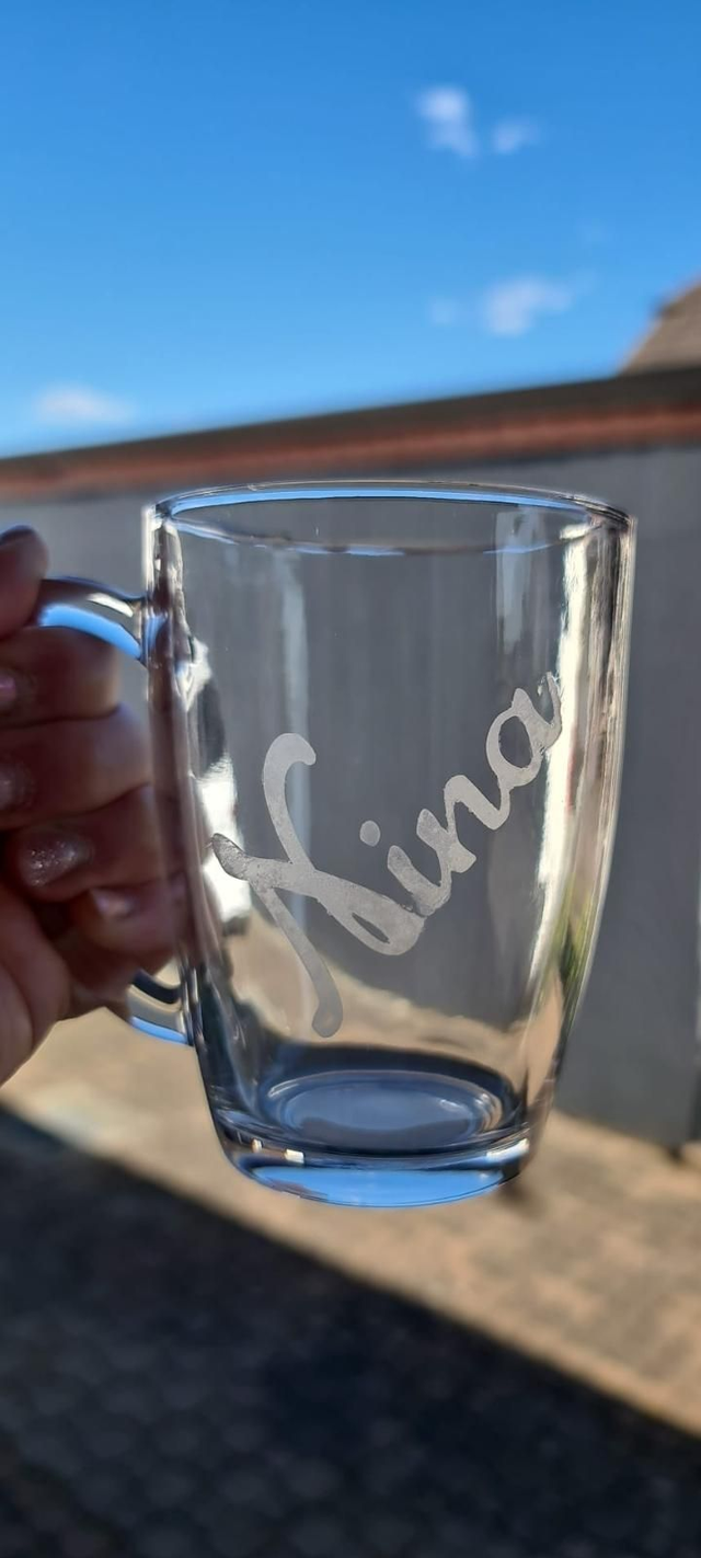Tasse mit Namen ab