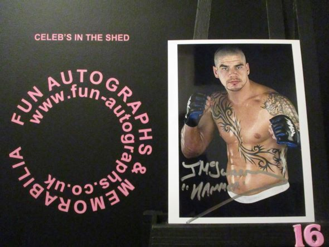James 'The Hammer' McSweeney Authentic Autographed 6x4.5 Photograph (G16)