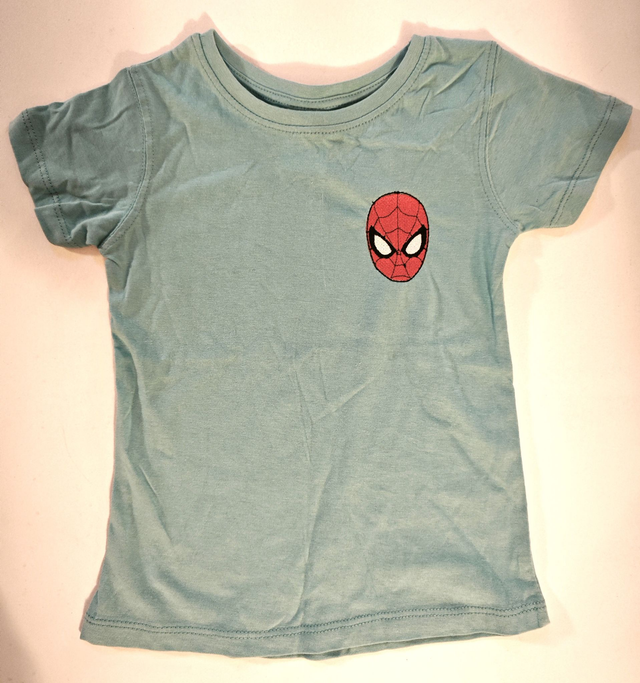 Tee-Shirt 4 ans brodé Spider-Man
